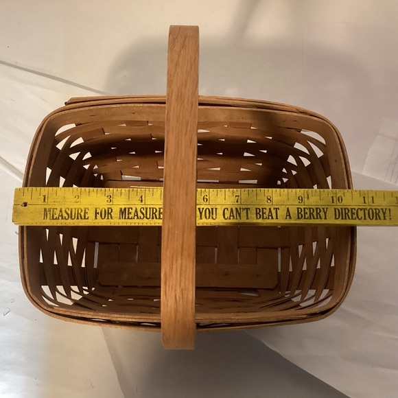 Vintage 80s Longaberger basket - Picture 8 of 10